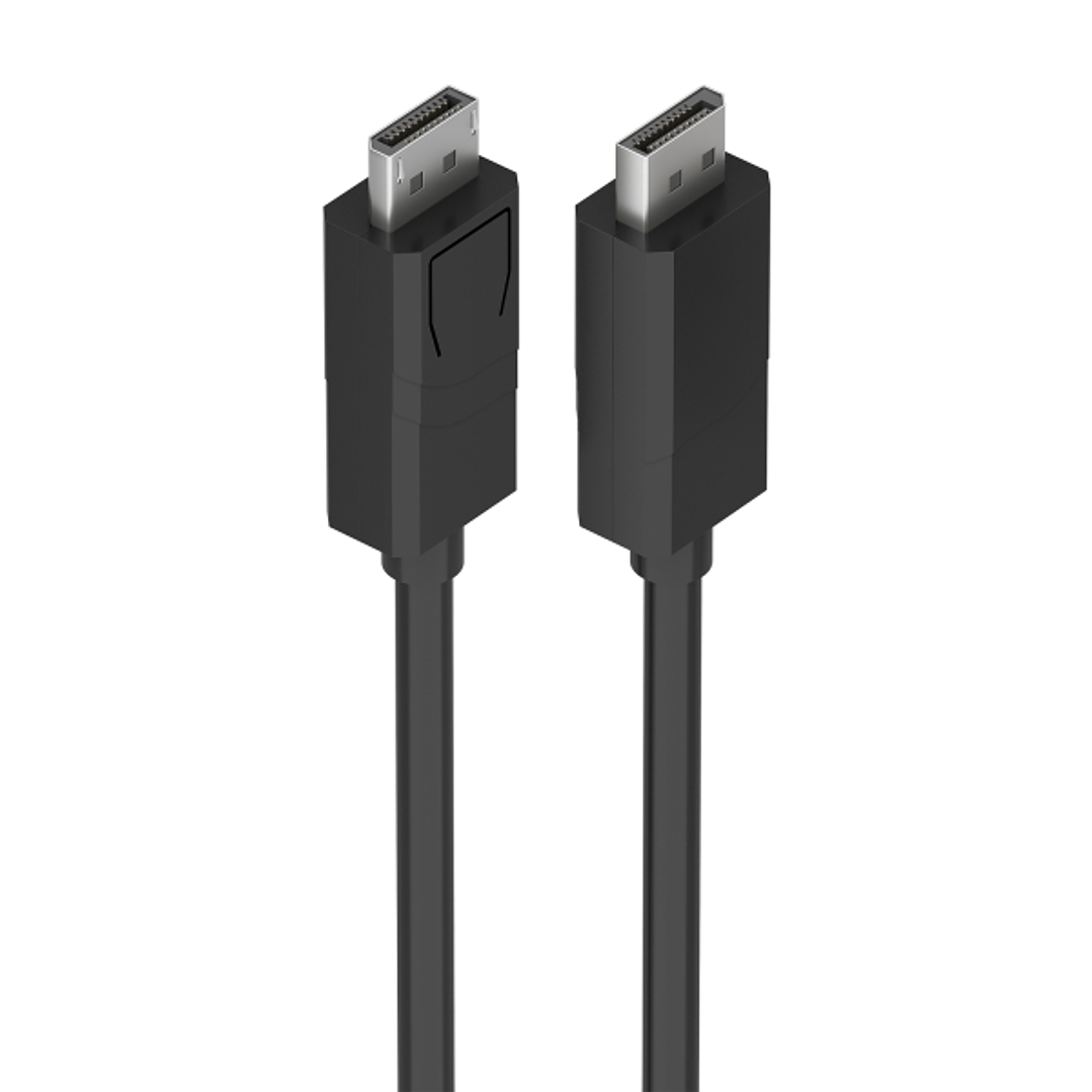 Aisens Cable Displayport 1.4 Macho - 8K a 60Hz - Longitud 2m - Tecnologia MST - Conductor CCS - Color Negro 1
