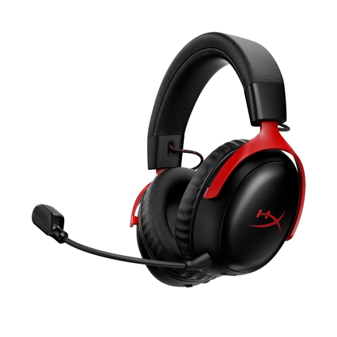HyperX Cloud III S Wireless Auriculares Gaming - Controladores de 53 mm - Inalambrico 2.4Ghz / Bluethooth - Microfono - Multiplataforma - Color Negro/ 1