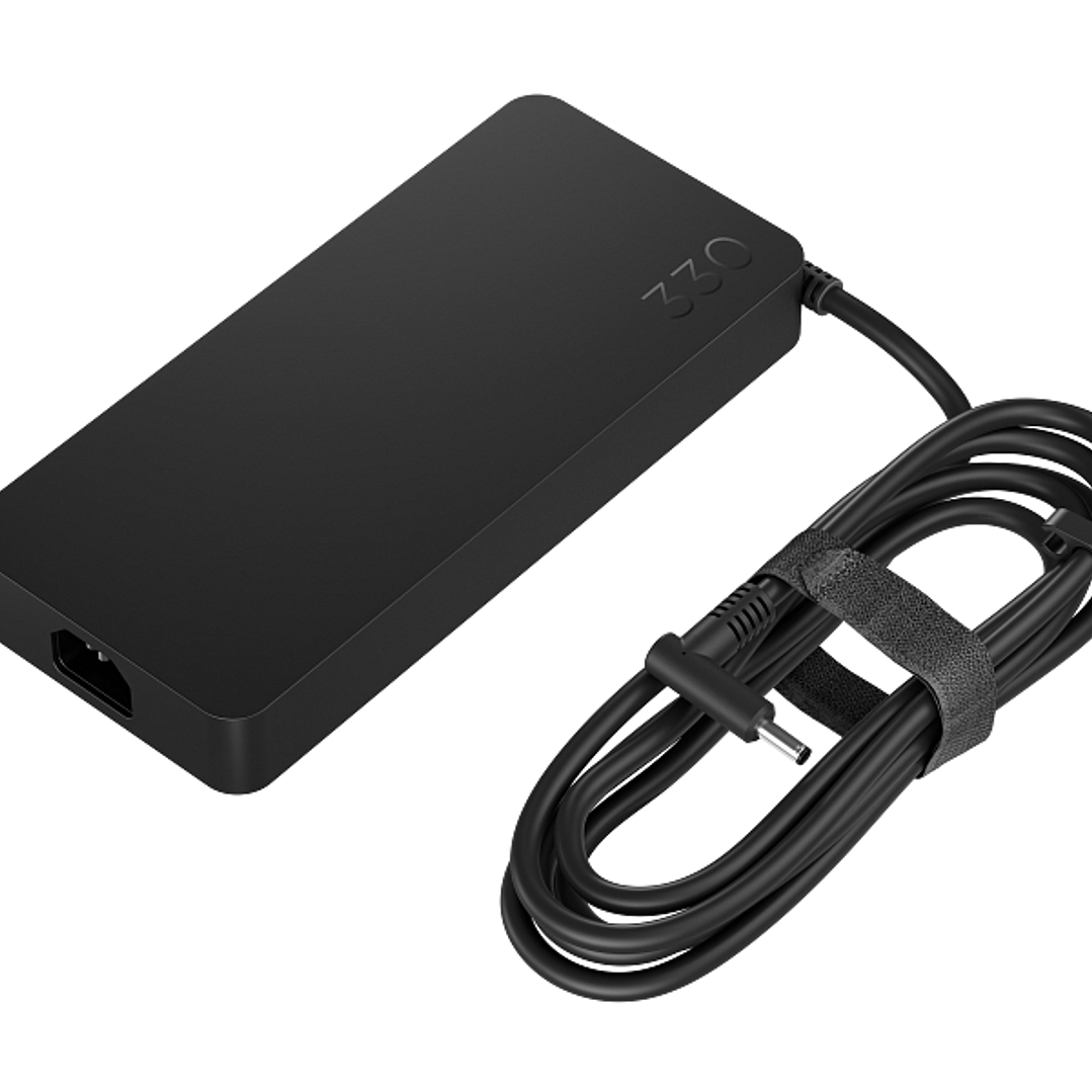 HP 330W Smart AC Adapter Adaptador de Corriente Inteligente - Diseño Compacto - Cable 1.8 m - Color Negro 1