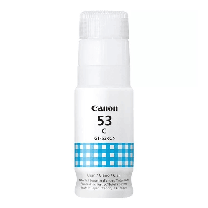 Canon Botella Tinta GI-53C Cian 1