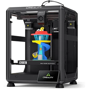 Creality K2 SE Combo Impresora 3D Abierta - Tamaño 22x21.5x24.5cm - Cuerpo de Aluminio Aeroespacial - Interfaz de Usuario Inteligente - Velocidad hast