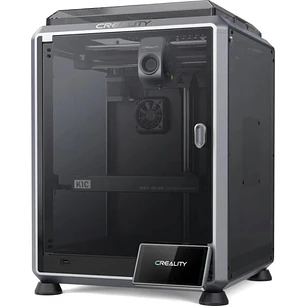 Creality K1C Impresora 3D Cerrada - Tamaño 22x22x25cm - Cuerpo de Aleacion de Aluminio y Cristal - Interfaz de Usuario Inteligente - Velocidad hasta 6