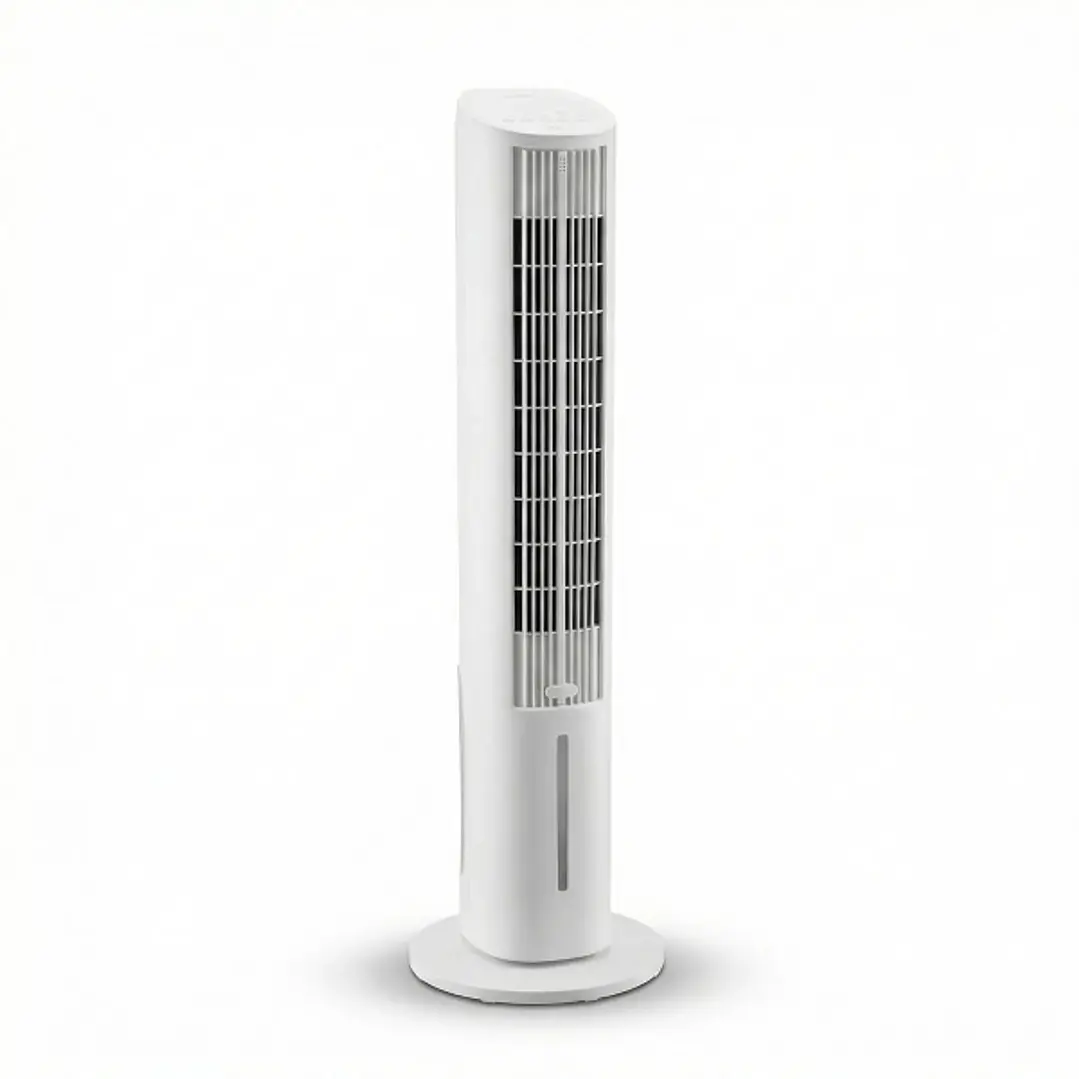 Innovagoods Hushly Climatizador Evaporativo Multifuncion - 2 Acumuladores de Frio - Oscliacion 45º - 3 Velocidades - Mando a Distancia - Color Blanco 1