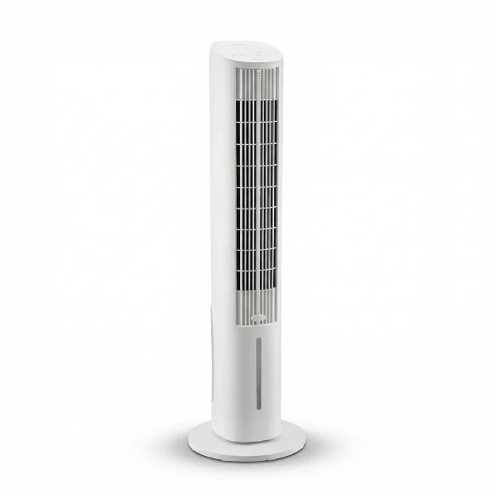 Innovagoods Hushly Climatizador Evaporativo Multifuncion - 2 Acumuladores de Frio - Oscliacion 45º - 3 Velocidades - Mando a Distancia - Color Blanco 1