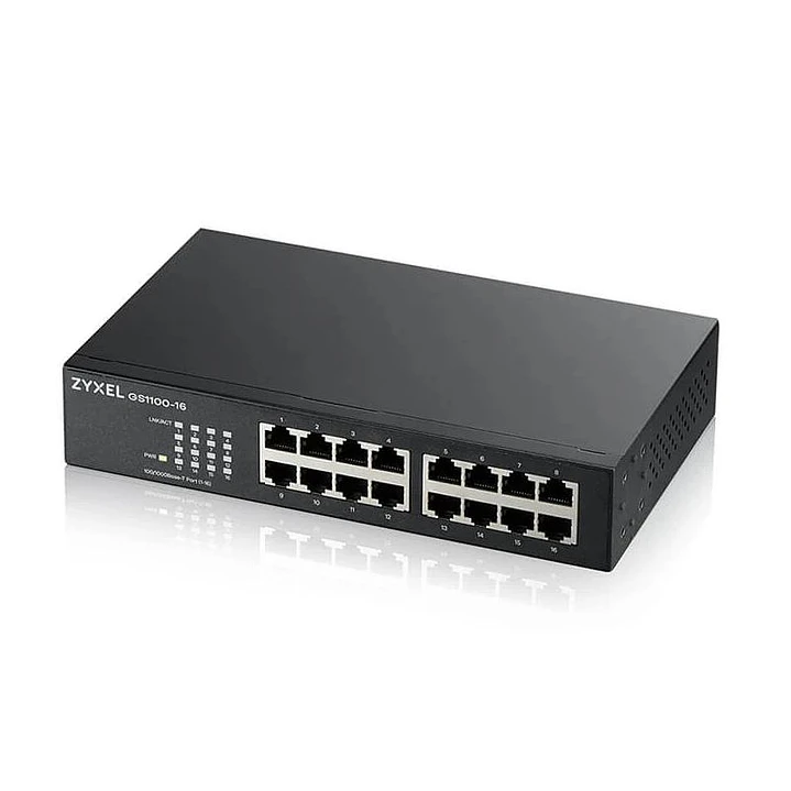 ZyXEL GS1100-16S Switch 16xGbE DIP Selector 1