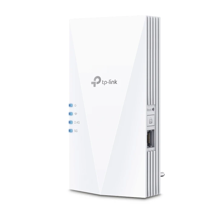 TP-Link RE780X Extensor WiFi 6 de Doble Banda - Velocidad 3Gbps - Configuracion Sencilla con WPS o App - WiFi AX3000 - Ethernet - Color Blanco 1