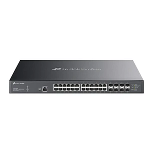 TP-Link Omada SX3832MPP Switch 32 Puertos - Gestionable - 24xRJ45 PoE++ 10Gbps - 8xSFP+ 10Gbps - Soporta QOS - Conmutacion hasta 640Gbps - Carcasa Met