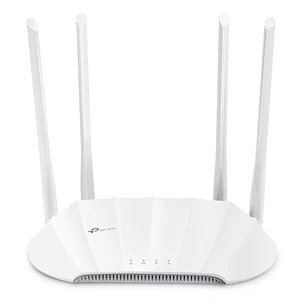 TP-Link TL-WA1801 Punto de Acceso de Doble Banda - PoE - Velocidad hasta 1.8Gbps - 4 Antenas Fijas - WiFi 6 AX1800 - Ethernet - Color Blanco