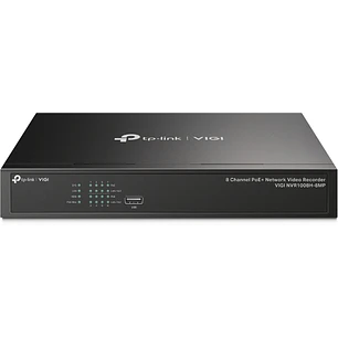 TP-Link Vigi NVR1008H-8MP Grabadora para Videovigilancia - Gestion hasta 8 Canales - HDMI - VGA - Ethernet - USB 2.0 - SATA - Soporta hasta 10TB - Dec