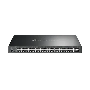 TP-Link Omada SG3452XP Switch 52 Puertos - Gestionado - 48xRJ45 PoE+ 1Gbps - 4xSFP+ 10Gbps - Soporta QOS - Conmutacion hasta 176Gbps - Carcasa Metalic