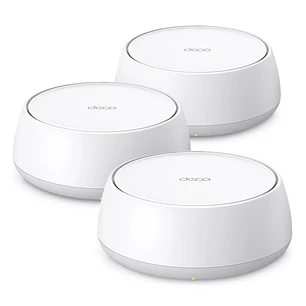 TP-Link Deco BE22 Pack de 3 Sistemas WiFi Mesh - Doble Banda - Velocidad hasta 3.6Gbps - WiFi 7 - Ethernet 1Gbps - Color Blanco