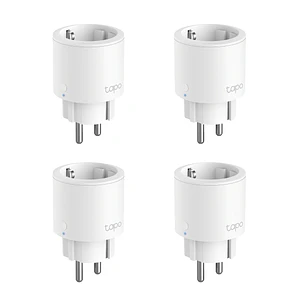TP-Link Tapo P115 Pack de 4 Enchufes Inteligentes - WiFi - Temporizador - Monitorizacion de Energia y Gasto - Modo Ausente - Control con App y Asisten
