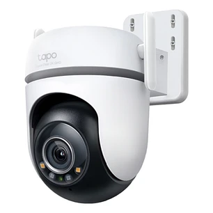 TP-Link Tapo TC42 Camara de Seguridad Exterior - 2K QHD - Deteccion con IA - WiFi - RJ45 - IP66 - Resolucion de 4Mpx - Vision Nocturna - Audio Bidirec