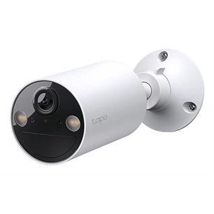 TP-Link Tapo TC82 Camara de Seguridad - Bateria 6400mAh - IP65 - WiFi - Vision Nocturna - Resolucion de 3Mpx - Color Blanco y Negro