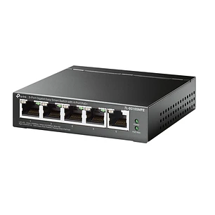 TP-Link TL-SG105MPE Switch 5 Puertos RJ45 1Gbps - Negociacion Automatica - Conmutacion hasta 10Gbps - Soporta QOS - Autorecuperacion - Plug and Play -