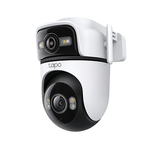 TP-Link Tapo C545D Camara de Seguridad Exterior - 2K QHD - 2 Lentes - IP66 - WiFi - Ethernet - Resolucion 3Mpx - Vision Nocturna - Audio Bidireccional