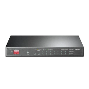TP-Link TL-SG1210MP Switch 10 Puertos - No Administrado - 9xRJ45 1Gbps - SFP 1Gbps - Conmutacion hasta 20Gbps - Recuperacion Automatica - Plug and Pla