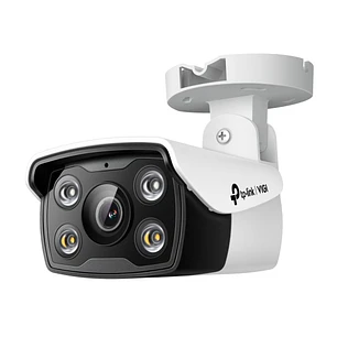 TP-Link Vigi C340 Camara de Seguridad para Exterior - Lente 6mm - IP67 - Ethernet - Resolucion de 4Mpx - Deteccion Inteligente - Vision Nocturna - Aud
