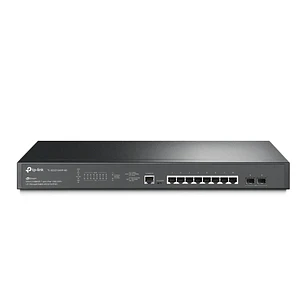 TP-Link Omada SG3210XHP-M2 Switch 10 Puertos - Gestionado - 8xRJ45 2.5Gbps - 2xSFP 10Gbps - Soporta QOS - Conmutacion hasta 80Gbps - 2 Ventiladores In