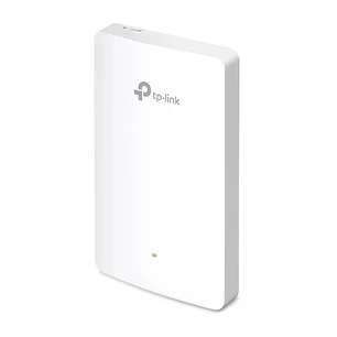 TP-Link Omada EAP615-Wall Punto de Acceso de Doble Banda - PoE - Velocidad hasta 1.8Gbps - Cobertura hasta 50m2 - Soporta hasta 120 Clientes - WiFi 6 