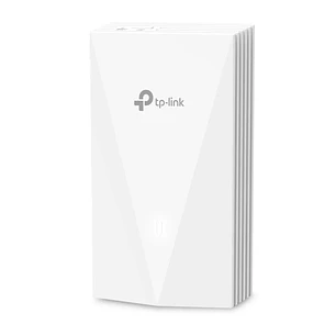 TP-Link Omada EAP655-Wall Punto de Acceso de Doble Banda - Velocidad 3Gbps - Cobertura hasta 50m2 - Soporta hasta 100 Clientes - WiFi 6 - Ethernet - C