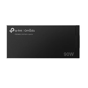 TP-Link Omada POE380S Inyector PoE - 90W - Velocidad hasta 10Gbps - 2x RJ45 - Deteccion Automatica - Plug and Play - Fuente de Alimentacion Integrada 