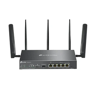 TP-Link Omada ER706W-4G Router de Doble Banda - Velocidad hasta 3Gbps - VPN - WiFi - 1Gbps SFP - 1Gbps WAN - 4x1Gbps LAN/WAN - 5 Antenas - Gestion Cen
