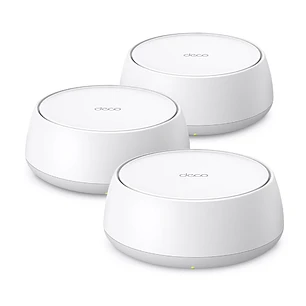 TP-Link Deco BE25 Pack de 3 Sistemas WiFi Mesh - Doble Banda - Velocidad hasta 3.6Gbps - WiFi 7 - Ethernet 2.5Gbps - VPN - Color Blanco