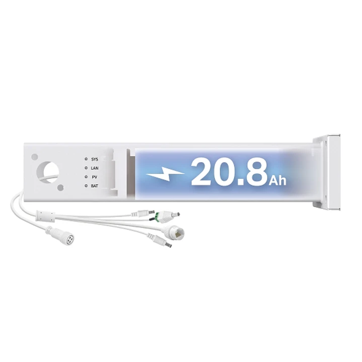 TP-Link Vigi PS20 Controlador Regulador para Panel Solar - Voltaje 10.8V - Bateria de Litio 20.8Ah - Controlador MPPT - Calentamiento Auxiliar Intelig 1