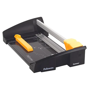 Fellowes Gamma Cizalla de Papel - Formato A3 - Pinza - Brazo Extensible - Guias de Corte - Cuchilla Autoafilable - Capacidad de Corte hasta 20 Hojas -