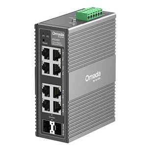 TP-Link Omada IES208G Switch 8 Puertos - Gestionado - 6xRJ45 1Gbps - 2xRJ45/SFP Combo - Conmutacion hasta 16Gbps - Soporta QOS - Color Gris Oscuro