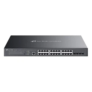 TP-Link Omada SG3428XMPP Switch 28 Puertos - Gestionado - 8xRJ45 PoE++ 1Gbps - 16xRJ45 PoE+ 1Gbps - 4xSFP 10Gbps - Soporta QOS - Conmutacion hasta 128