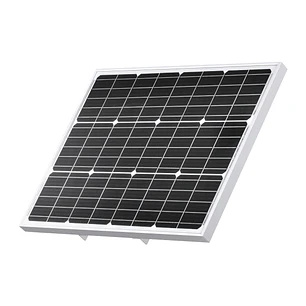 TP-Link Vigi Panel Solar - 60W - Voltaje 18V - IP67 - Angulos Ajustables - 690x516x30mm - Color Negro