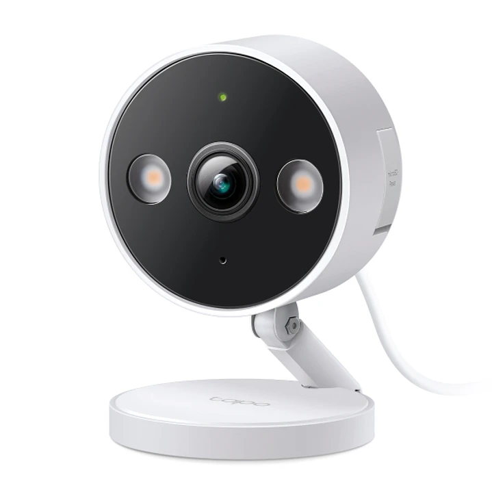 TP-Link Tapo C120 Camara de Seguridad - 2K QHD - Deteccion Inteligente - IP66 - WiFi - Vision Nocturna - Audio Bidireccional - Cancelacion de Ruido -  1