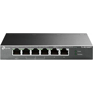 TP-Link TL-SG1006PP Switch 6 Puertos RJ45 1Gbps - No Administrado - 1x PoE++ - 3x PoE+ - Soporta QOS - Recuperacion Automatica - Conmutacion hasta 12G