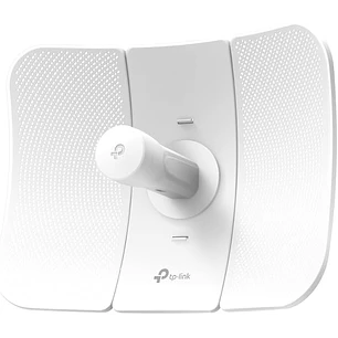 TP-Link CPE610 Antena Direccional de 27dBi - Cobertura hasta 30km - Velocidad hasta 300Mbps - IP65 - WiFi - Injector PoE Pasivo Incluido - Color Blanc