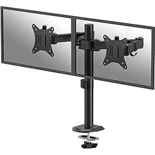 Fellowes Everyday Soporte de Mesa con Brazos Articulados para 2 Monitores hasta 32