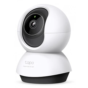 TP-Link Tapo TC74 Camara de Seguridad para Interior - Incluye Accesorios - WiFi - Ethernet - Resolucion de 5Mpx - Audio Bidireccional - Vision Nocturn