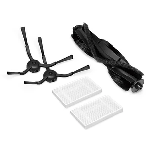 TP-Link Tapo RVA105 Pack de Accesorios para Robot Aspirador - Filtro HEPA Lavable - Cepillo Rotatorio - Cepillos Laterales - Color Negro