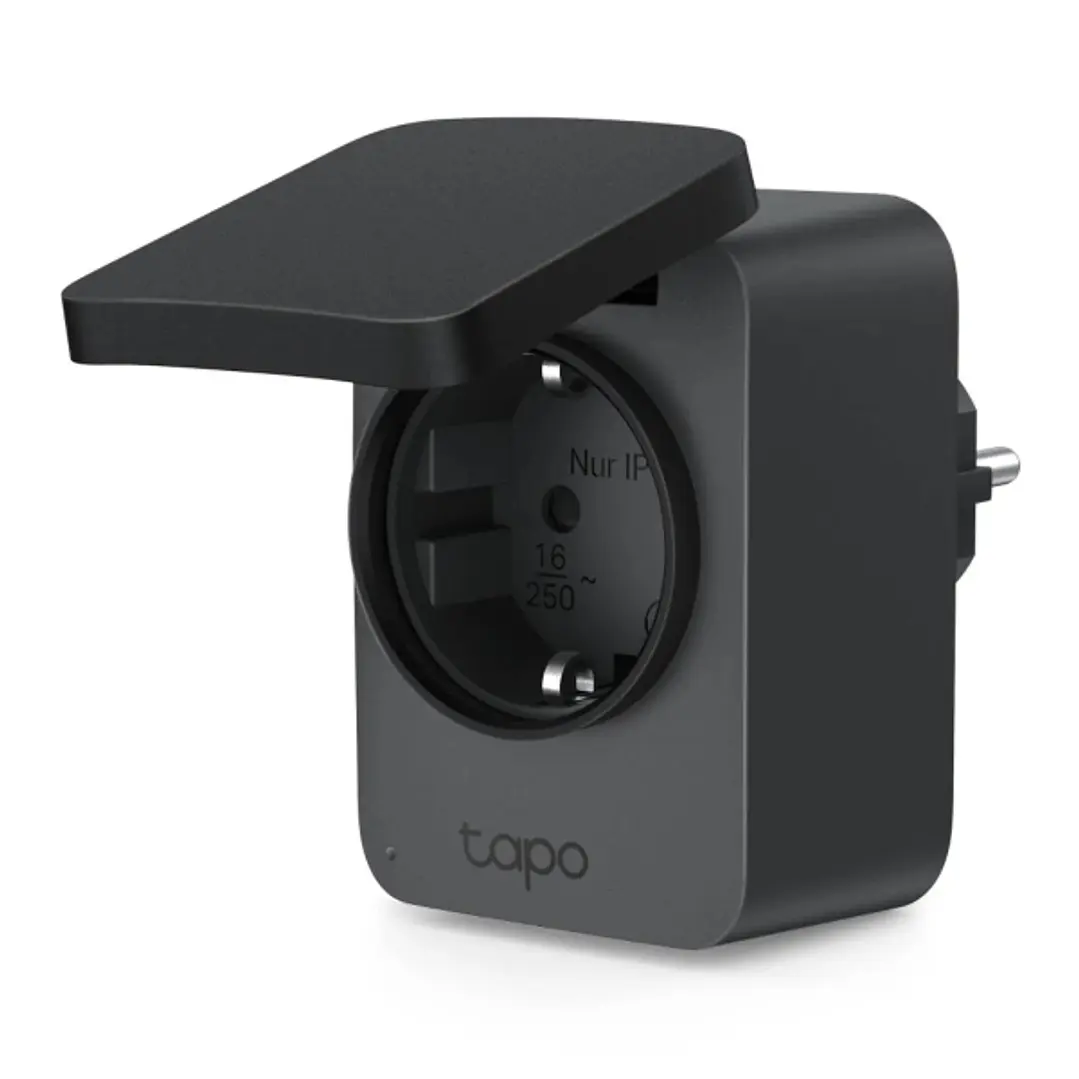 TP-Link Tapo P410M Enchufe Inteligente para Exterior - WiFi - IP54 - Monitoreo de Sistemas de Produccion Solar - Proteccion contra Sobrecarga - Color  1