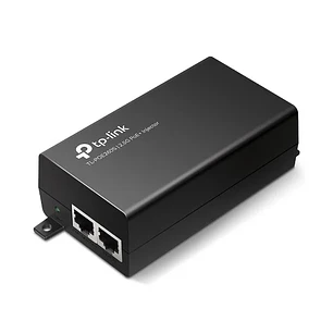 TP-Link Omada POE260S Inyector PoE - 30W - Velocidad hasta 2.5Gbps - Incluye Accesorios - WiFi - Ethernet - Deteccion Automatica - Fuente de Alimentac