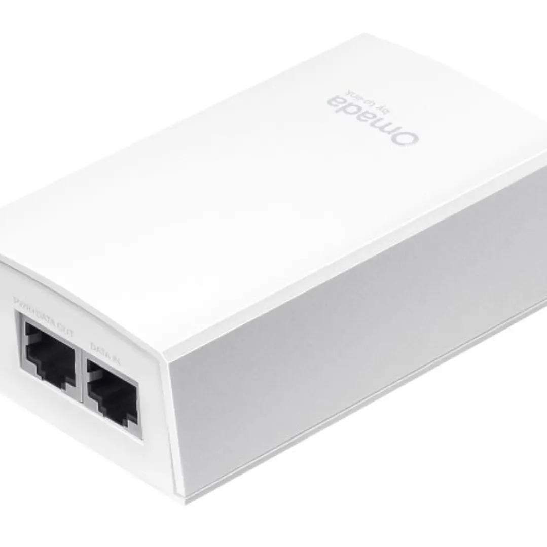 TP-Link Omada POE5430G-M2 Inyector PoE - Velocidad hasta 2.5Gbps - Ethernet - Indicador LED - Color Blanco 1