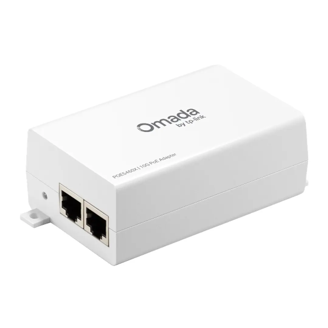 TP-Link Omada POE5460X Inyector PoE Pasivo - Velocidad hasta 10Gbps - Ethernet - Indicador LED - Color Blanco 1