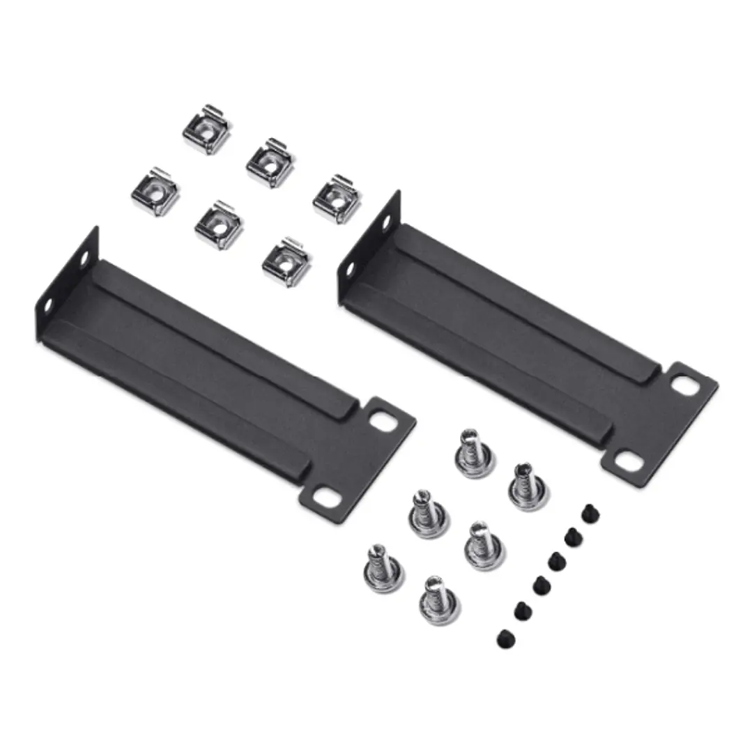 TP-Link Omada RackMount Kit-D226 Set para Montaje en Rack - Compatible con Switchs de 226mm - Incluye Kit de Montaje - Aleacion Metalica - Color Negro 1