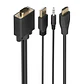 Aisens Cable Conversor SVGA y Audio a HDMI 1.5m - Miniatura 1