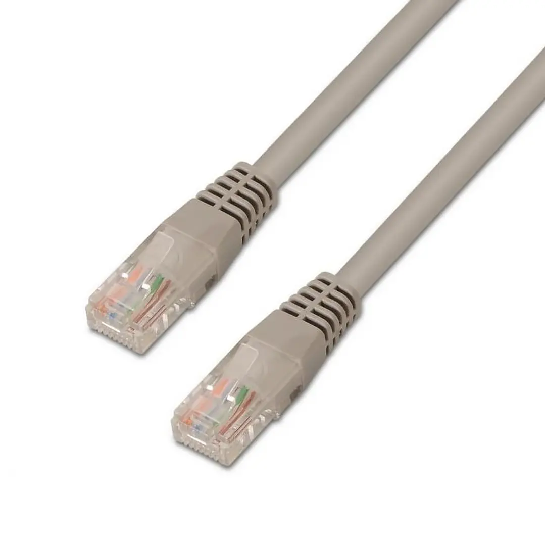 Aisens Latiguillo RJ45 CAT.6 UTP AWG24 gris 7.0m 2