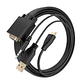 Aisens Cable Conversor HDMI a SVGA y Audio 2m - Miniatura 2