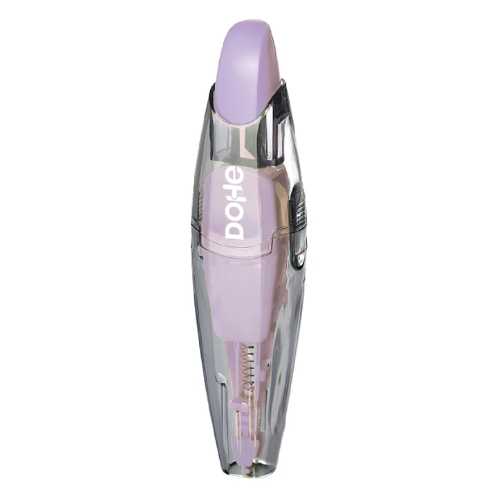Dohe Serenity Cinta Correctora - 5mm x 6m - Pulsador Retractil - Recargable - Cuerpo Ergonomico - Color Morado 1