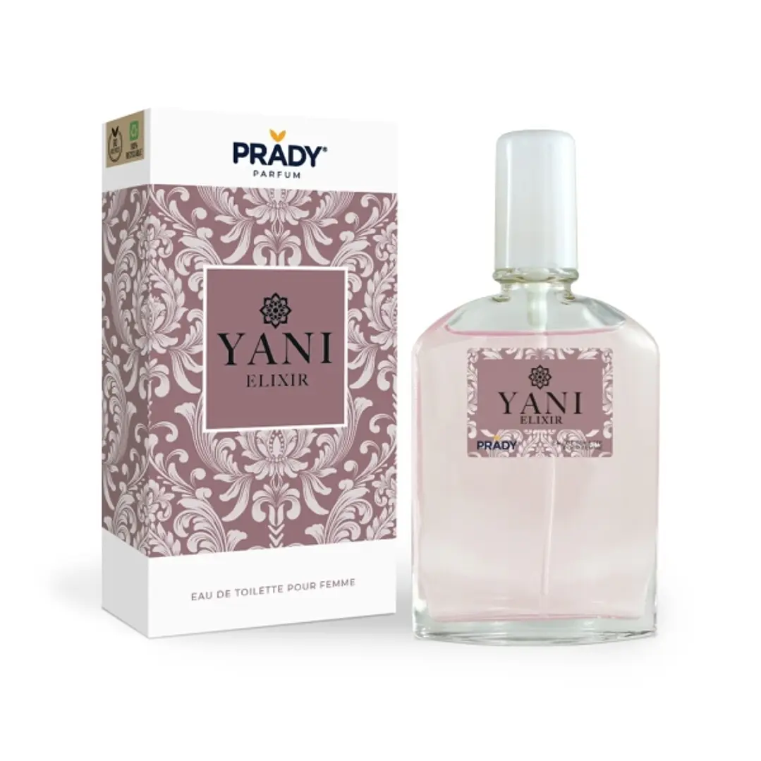 Prady Colonia de Mujer Yani Elixir - Frasco de 90 ml - Spray Pulverizador 1