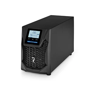 Riello Sentinel Pro2 700 SAI Line Interactive - Potencia 700 W - Pantalla LCD Multifuncion - Puertos USB y RS232 - Proteccion contra Sobretensiones y 